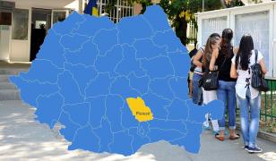 Hartă cu rezultatele la Bacalaureat 2018 cu Ploieşti, judeţul Prahova