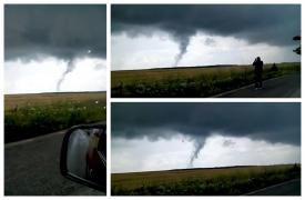 Tornadă în Teleorman. Imagini incredibile (Video)