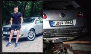 El e şoferul de 21 de ani care a zburat cu 250 de km/h pe acoperişul unei case, în Suceava. Cursa nebună era transmisă live pe facebook