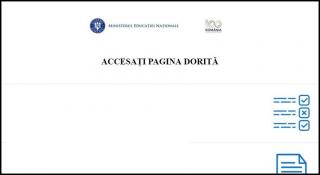 Pagina Ministerului Educaţiei, destinată inclusiv examenului de Bacalaureat