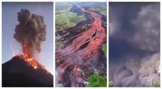 Bilanțul erupţiei vulcanului Fuego a ajuns la 62 de morți. Oamenii au ars de vii în casele lor, după ce lava a acoperit mai multe sate (Foto, Video)