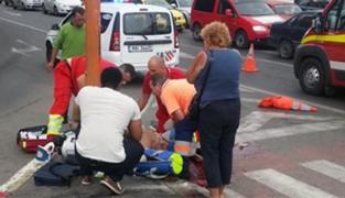 Fetiţă de 10 ani, spulberată pe trecere de o şoferiţă neatentă. Micuţa se ducea la şcoală