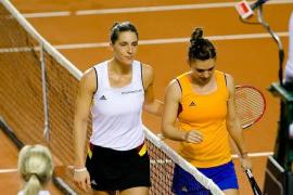 Andrea Petkovic și Simona Halep la Cluj