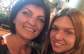 Simona Halep și mama sa Tania