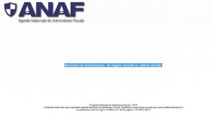 Site-ul ANAF e căzut de cel puţin o oră. Serviciile nu funcţionează