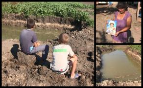 Copiii înecaţi în Vaslui erau verişori şi au murit ţinându-se de mână