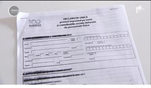 Formular de depunere a declaraţiei unice 2018