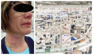 Angajata unei fabrici din Bistriţa şi-a strâns de gât o colegă