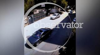 Imagini exclusive cu urmărirea periculoasă din Capitală! Şase maşini spulberate, şoferul vinovat este şi acum căutat de poliţie