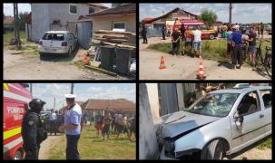 Un tânăr fără permis şi-a spulberat verişoarele şi bunica pe o stradă din Timişoara. O copilă de 3 ani a murit pe loc