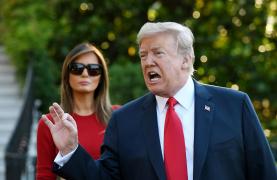 Donald Trump și soția sa, Melania