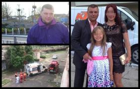 El e minerul ucis la Lupeni, după ce o galerie s-a surpat peste el. Gabriel era şef de tură şi a lăsat în urmă o fetiţă orfană de tată