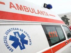 Un autobuz plin cu muncitori a luat foc la Sânpaul, în Mureş. Sunt 13 victime, intervin 5 autospeciale de pompieri