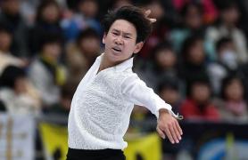 Patinatorul Denis Ten din Kazahstan