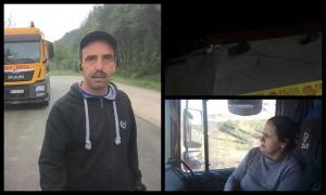 Şoferul de TIR care şi-a ucis soţia din gelozie montase camere de luat vederi în toată casa şi în curte şi o urmărea continuu când era în cursă