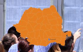 Harta cu rezultate la Bac 2018 în Bucureşti