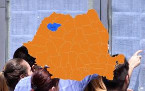 Harta cu rezultatele la Bac 2018 în Sălaj