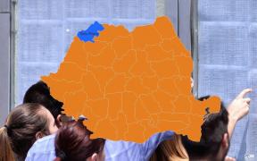 Harta cu rezultatele la Bac 2018 în Satu Mare