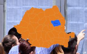 Harta cu rezultatele la Bac 2018 în judeţul Bacău