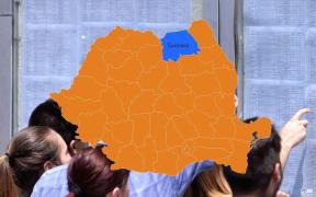 Harta cu rezultatele la Bac 2018 în Suceava