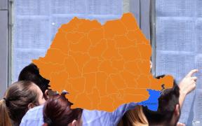 Harta cu rezultatele la Bac 2018 în Constanta