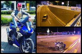 Un român de 20 de ani a pierit într-un groaznic accident, în Germania. Răzvan a zburat de pe motocicletă şi a căzut în faţa unei maşini