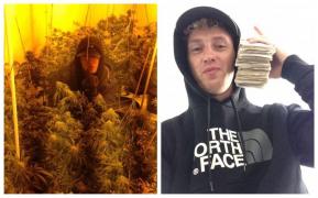 Traficant arestat după ce și-a făcut selfie-uri cu droguri și bani și le-a postat pe rețelele sociale