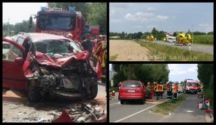 Şapte români s-au făcut praf cu maşina, în Germania. Trei elicoptere au fost chemate să preia victimele