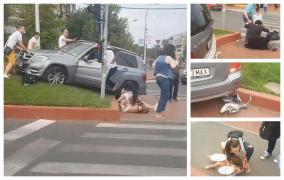 Accident în București, fetiță de 5 ani şi alţi pietoni spulberaţi pe trecere. Șoferul a scăpat bolidul de sub control (Video)