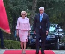 Viorica Dăncilă, întâlnire cu preşedintele muntenegrean Milo Đukanović