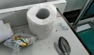 Gândaci şi mizerie în secţia de Cardiologie a Spitalului Judeţean Slatina