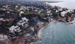 Mărturii teribile ale supravieţuitorilor incendiilor din Grecia