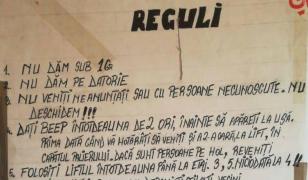 Un traficant de droguri şi-a afişat regulile şi programul de lucru cu clienţii