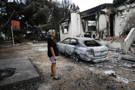 Bilanţul morţilor din Grecia, în urma incendiilor ucigaşe, a crescut la 87