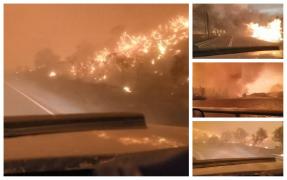 Incendiu apocaliptic în SUA. Peste 100.000 de oameni evacuaţi, pompieri morţi în lupta cu flăcările (Video)