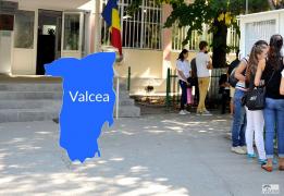 Harta cu rezultatele la Bacalaureat în judeţul Vâlcea