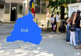 Harta cu rezultatele la Bacalaureat în judeţul Dolj