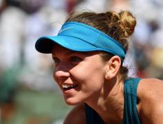 Simona Halep, bucuroasă după o victorie de la French Open