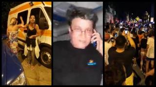 Psihoza ambulanţei negre. Încurajau să fie bătută, în timp ce făceau live pe Facebook: "Ţine-o, fă, acolo, până vin mascaţii!"