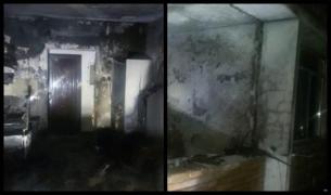 Explozie într-un bloc din Braşov. 75 de oameni au fost scoşi din case în plină noapte, mai multe apartamente au ars complet