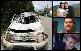 O întreagă familie din Brad a pierit în accidentul de la Beiuş. Raul era la volan, pleca în vacanţă la Băile Felix cu Larisa şi părinţii ei