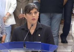 Laura Codruţa Kovesi, lacrimi în ochi după revocare