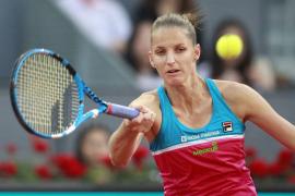 Karolina Pliskova într-un meci de tenis
