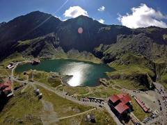 Lacul Balea din Munții Făgăraș