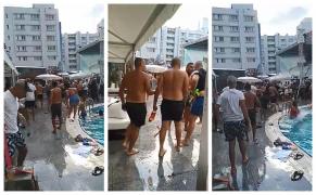Bătaie cu pumni şi picioare la o piscină din Bucureşti