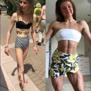Tânăra anorexică s-a calificat pentru Campionatul Mondial de Culturism