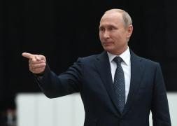 Vladimir Putin, la o conferinţă de presă