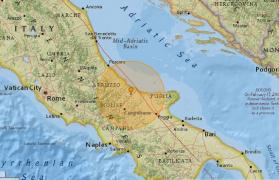 Un nou cutremur puternic în Italia. Seismul s-a produs la o adâncime de doar 9 kilometri