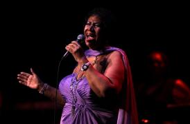 Aretha Franklin, pe scena Chicago Theatre