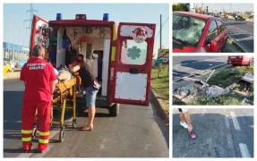 Fetiţă de 11 ani, spulberată pe trecere de un şofer care mergea cu viteză (Video)